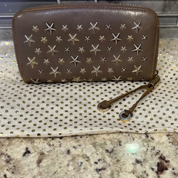 Jimmy Choo zippy Leather Wallet - Picture 1 of 10